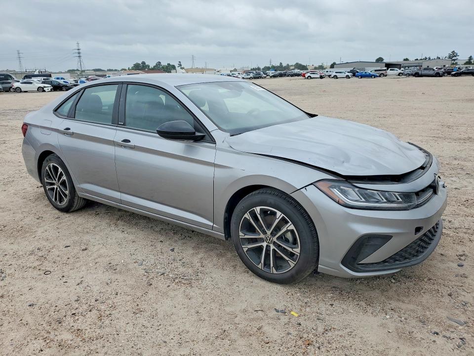 52057676 :رقم المزاد ، 3VWBX7BU3SM076029 vin ، 2025 Volkswagen Jetta مزاد بيع
