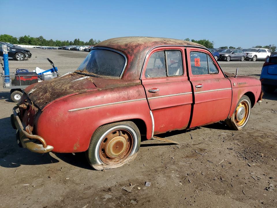 53789006 :رقم المزاد ، 6857106 vin ، 1962 Renault Gta مزاد بيع