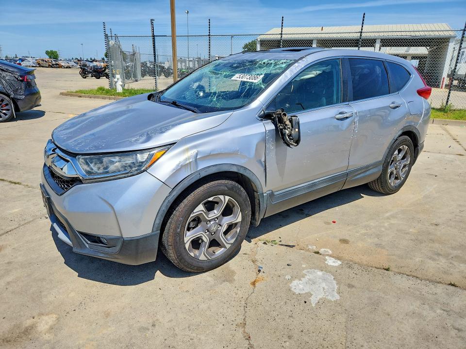 53073086 :رقم المزاد ، 7FARW1H56HE026082 vin ، 2017 Honda Cr-v مزاد بيع