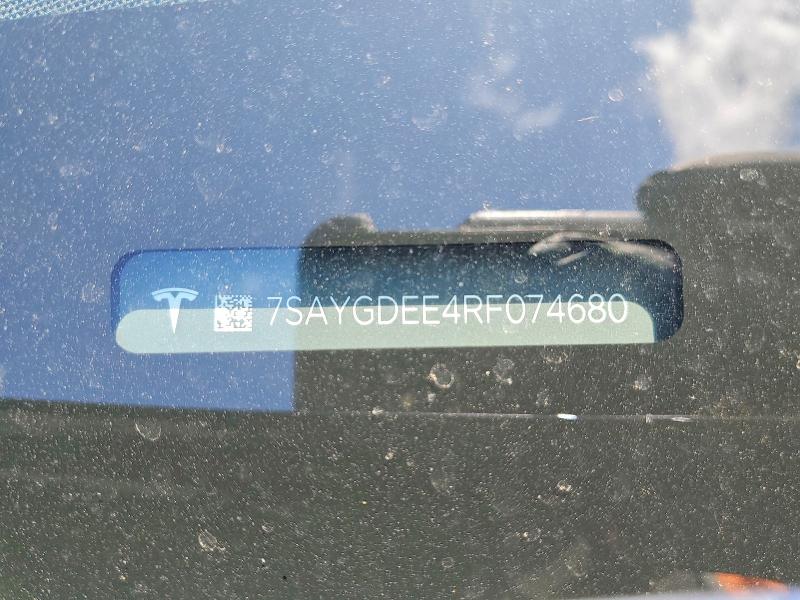 Aukcja sprzedaży 2024 Tesla Model Y, vin: 7SAYGDEE4RF074680, numer aukcji: 54871726