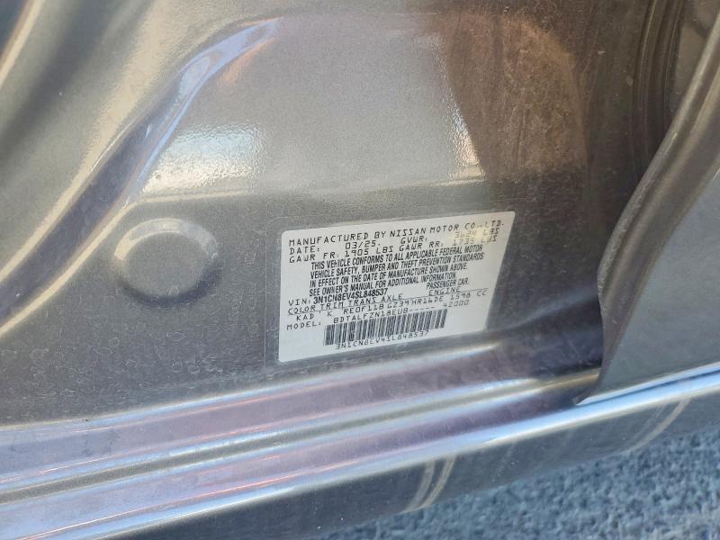 Auction sale of the 2025 Nissan Versa, vin: 3N1CN8EV4SL848537, lot number: 52524386