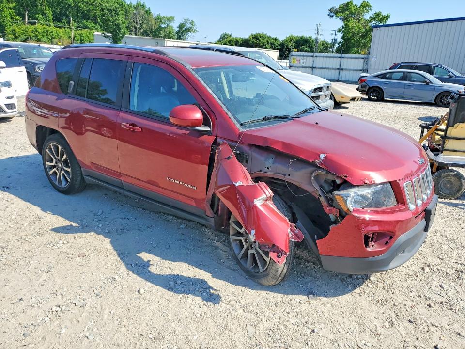 2016 Jeep Compass მანქანა იყიდება აუქციონზე, vin: 1C4NJDEBXGD733647, აუქციონის ნომერი: 53781426