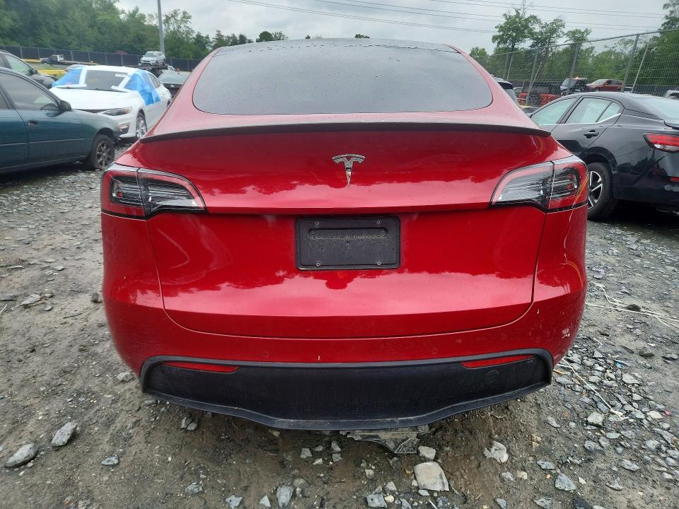 54517316 :رقم المزاد ، 7SAYGDEF8NF546365 vin ، 2022 Tesla Model Y مزاد بيع