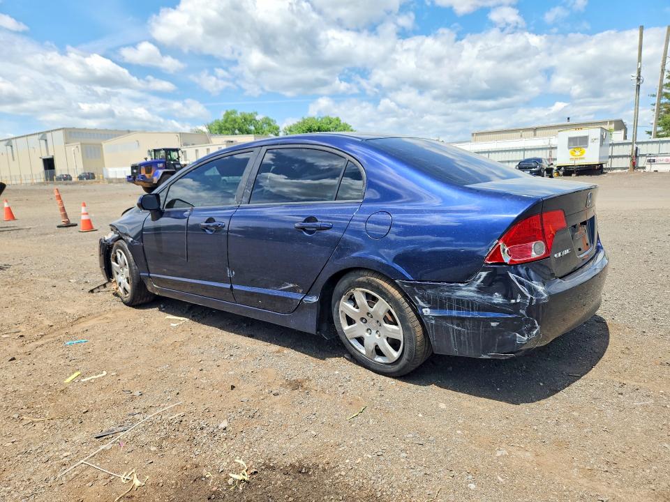2008 Honda Civic მანქანა იყიდება აუქციონზე, vin: 1HGFA165X8L091452, აუქციონის ნომერი: 55122646