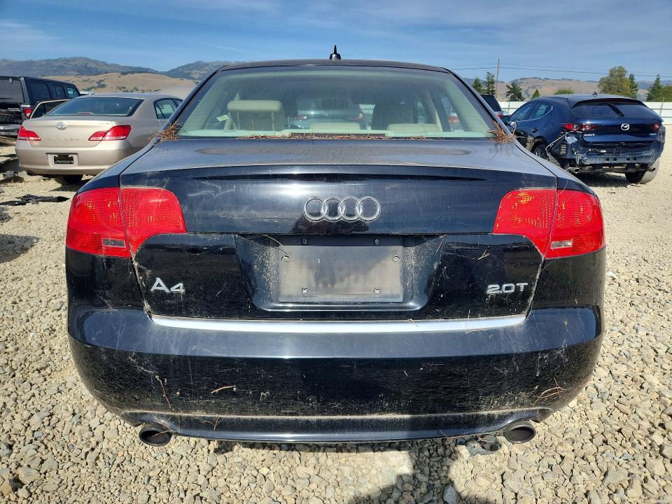 2008 Audi A4 მანქანა იყიდება აუქციონზე, vin: WAUAF78E08A042411, აუქციონის ნომერი: 53117336