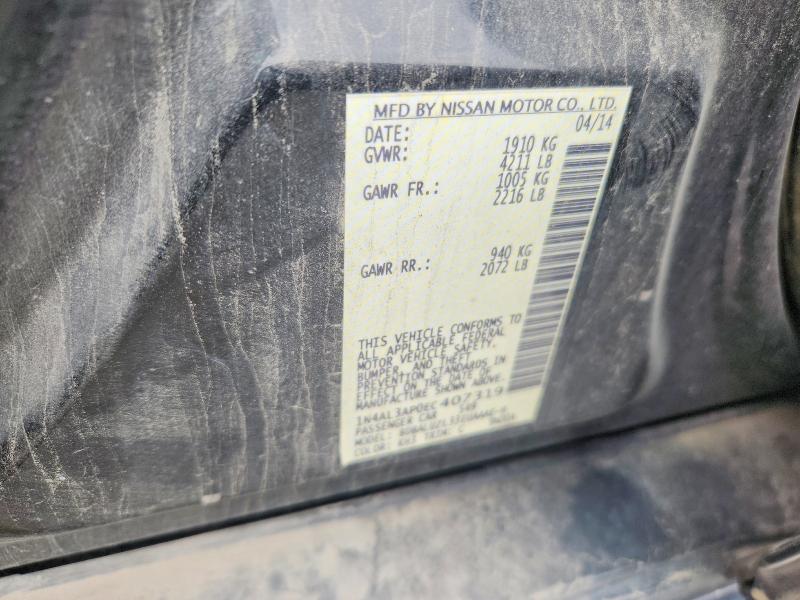 Aukcja sprzedaży 2014 Nissan Altima, vin: 1N4AL3AP0EC407319, numer aukcji: 53323806