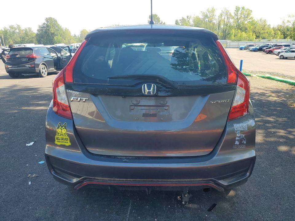 54202036 :رقم المزاد ، 3HGGK5H65KM728543 vin ، 2019 Honda Fit مزاد بيع