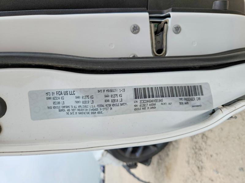 Продажа на аукционе авто 2019 Dodge Charger, vin: 2C3CDXHGXKH581845, номер лота: 50860426