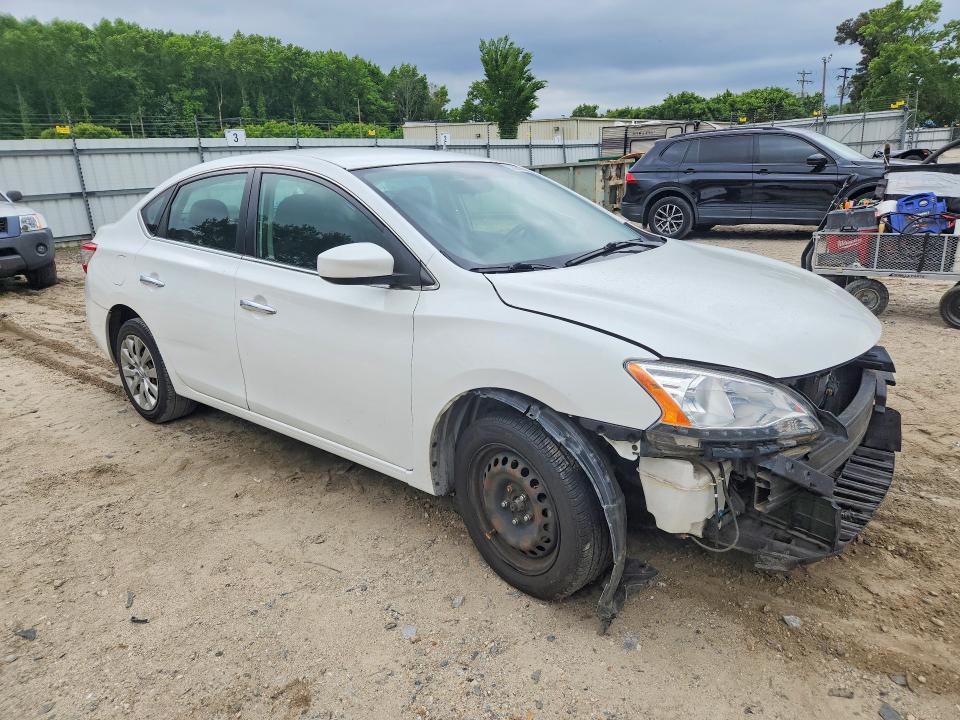 2014 Nissan Sentra მანქანა იყიდება აუქციონზე, vin: 3N1AB7APXEY283378, აუქციონის ნომერი: 53358536