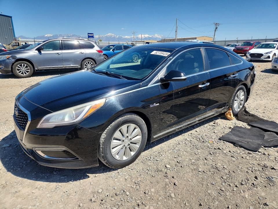 2016 Hyundai Sonata Hybrid მანქანა იყიდება აუქციონზე, vin: KMHE24L11GA014064, აუქციონის ნომერი: 52739426