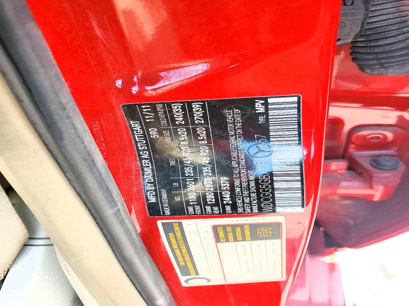 2012 Mercedes-benz Glk მანქანა იყიდება აუქციონზე, vin: WDCGG5GBXCF812657, აუქციონის ნომერი: 54152476