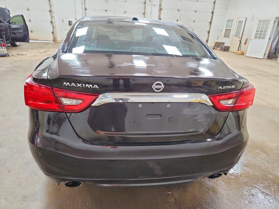 53900396 :رقم المزاد ، 1N4AA6AP0GC386112 vin ، 2016 Nissan Maxima مزاد بيع