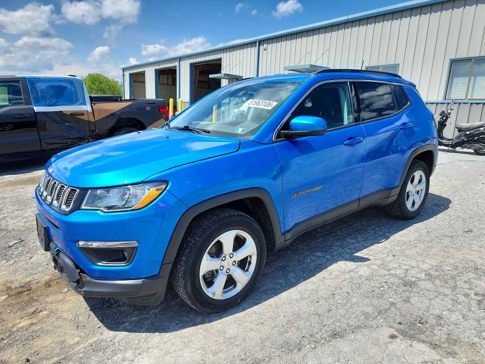 Продажа на аукционе авто 2018 Jeep Compass, vin: 3C4NJDBB1JT231499, номер лота: 51963106