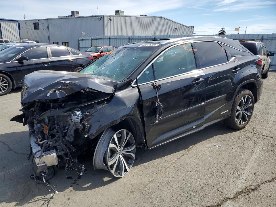 53275306 :رقم المزاد ، 2T2BGMCAXJC026530 vin ، 2018 Lexus Rx 450h مزاد بيع