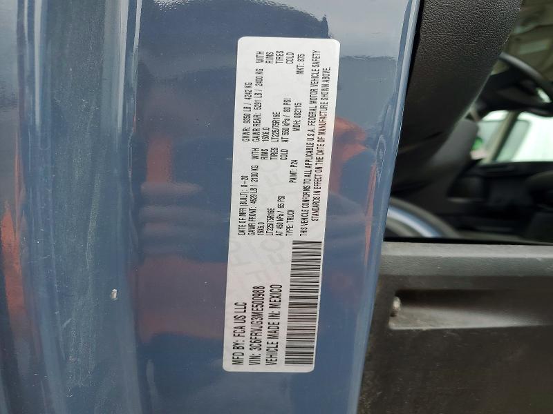 Aukcja sprzedaży 2021 Ram Promaster 3500, vin: 3C6FRVJG3ME500988, numer aukcji: 53284046