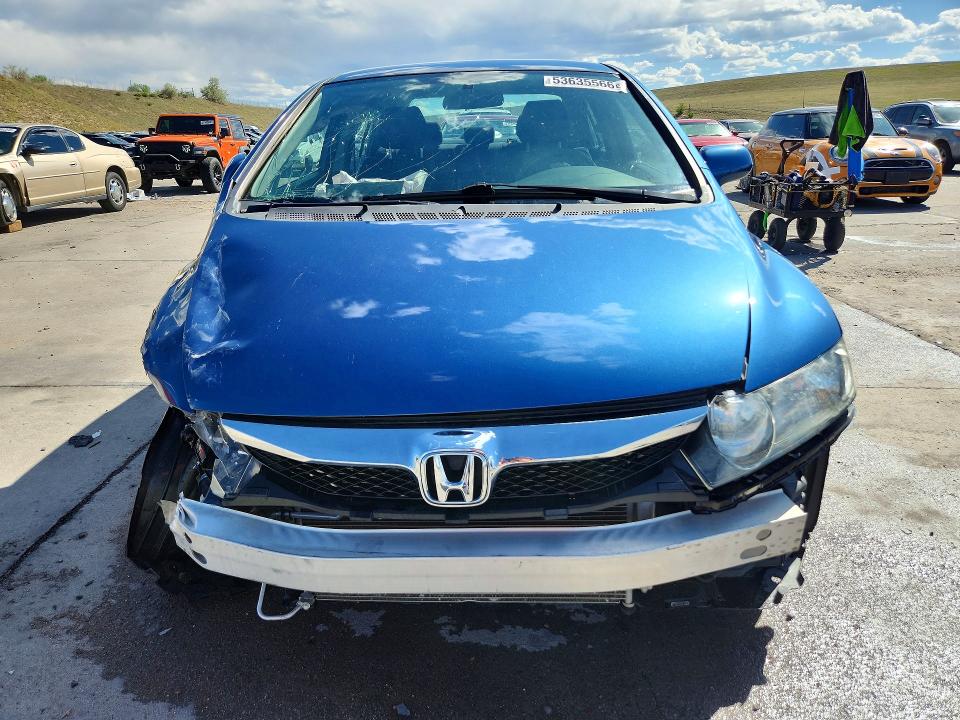 53635566 :رقم المزاد ، 2HGFA166X9H502694 vin ، 2009 Honda Civic مزاد بيع