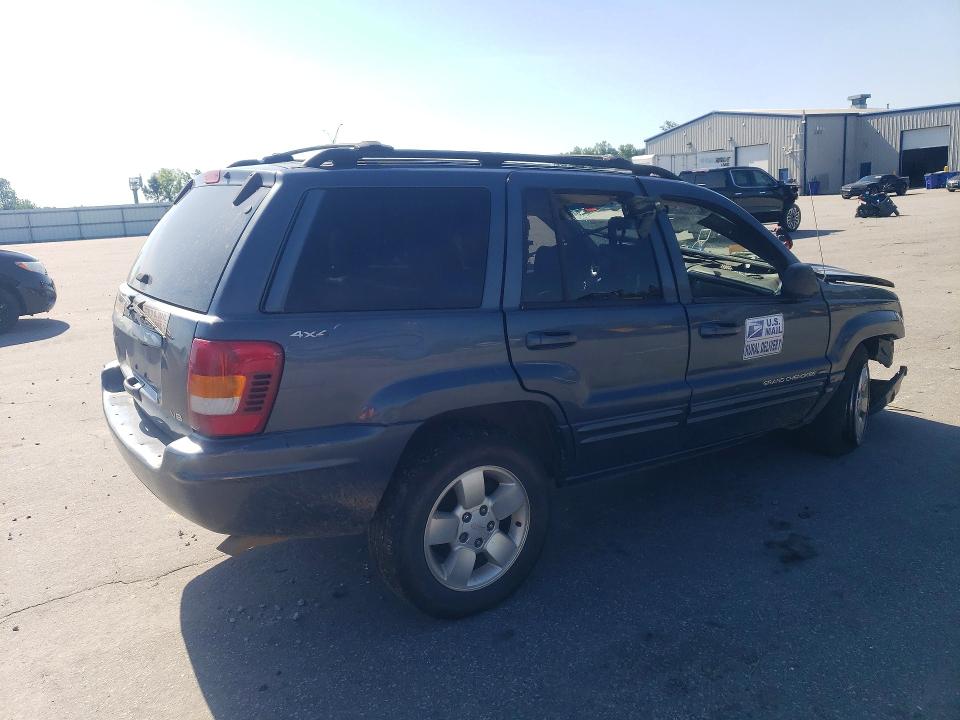 2001 Jeep Grand Cherokee მანქანა იყიდება აუქციონზე, vin: 1J4GW58N81C723843, აუქციონის ნომერი: 52026616