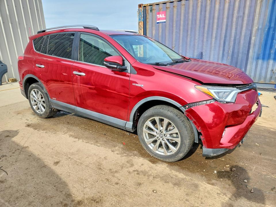 53646546 :رقم المزاد ، JTMDJREV4JD205046 vin ، 2018 Toyota Rav4 Hv مزاد بيع