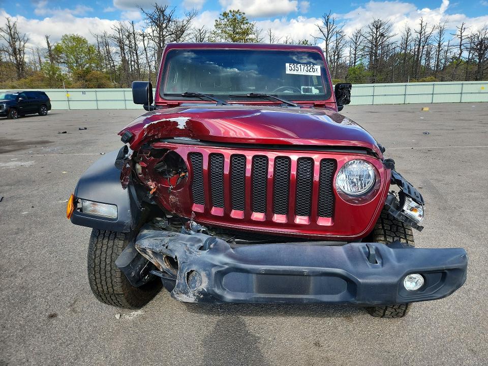 53517326 :رقم المزاد ، 1C4HJXDN1MW811825 vin ، 2021 Jeep Wrangler Unlimited مزاد بيع