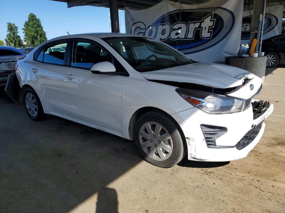 2021 Kia Rio მანქანა იყიდება აუქციონზე, vin: 3KPA24AD8ME364459, აუქციონის ნომერი: 53948516