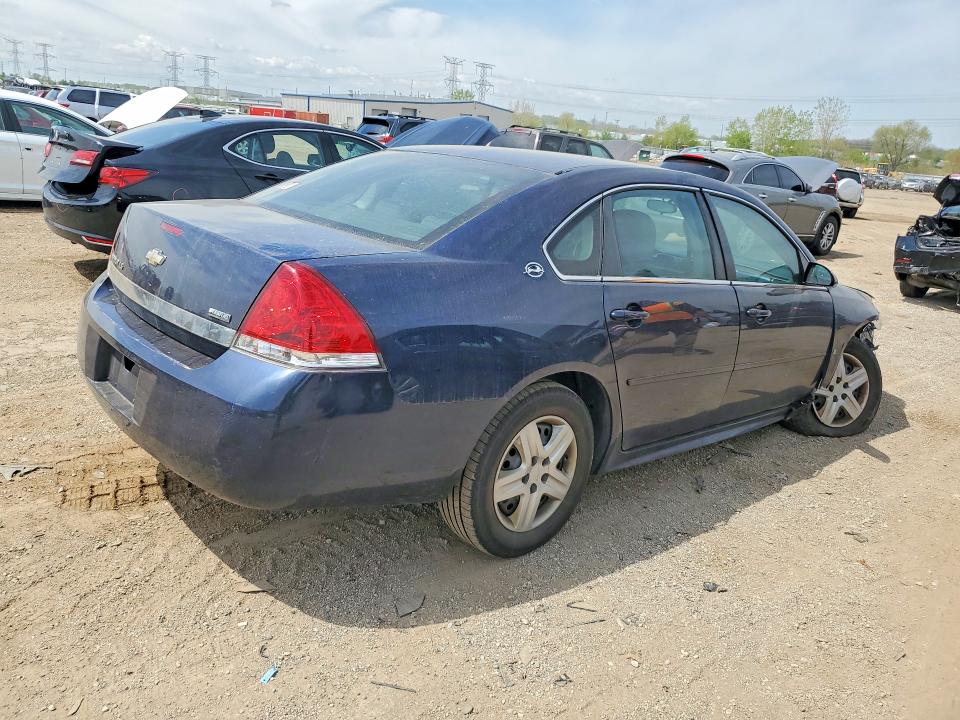 52900196 :رقم المزاد ، 2G1WB57K091111702 vin ، 2009 Chevrolet Impala مزاد بيع
