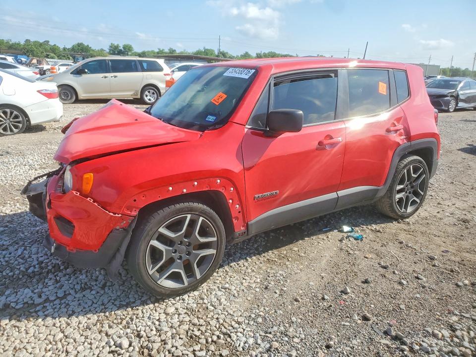 55458816 :رقم المزاد ، ZACNJCABXMPM18678 vin ، 2021 Jeep Renegade مزاد بيع