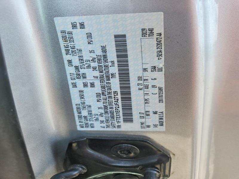 Aukcja sprzedaży 2018 Ford F150, vin: 1FTEX1EP2JFA27129, numer aukcji: 55055386