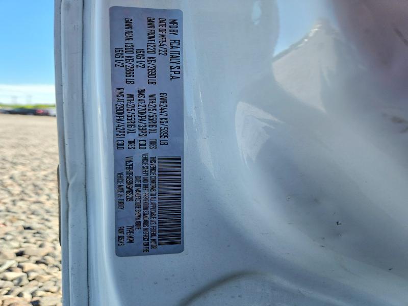 Продажа на аукционе авто 2022 Ram Promaster City, vin: ZFBHRFAB9N6W68219, номер лота: 55036716