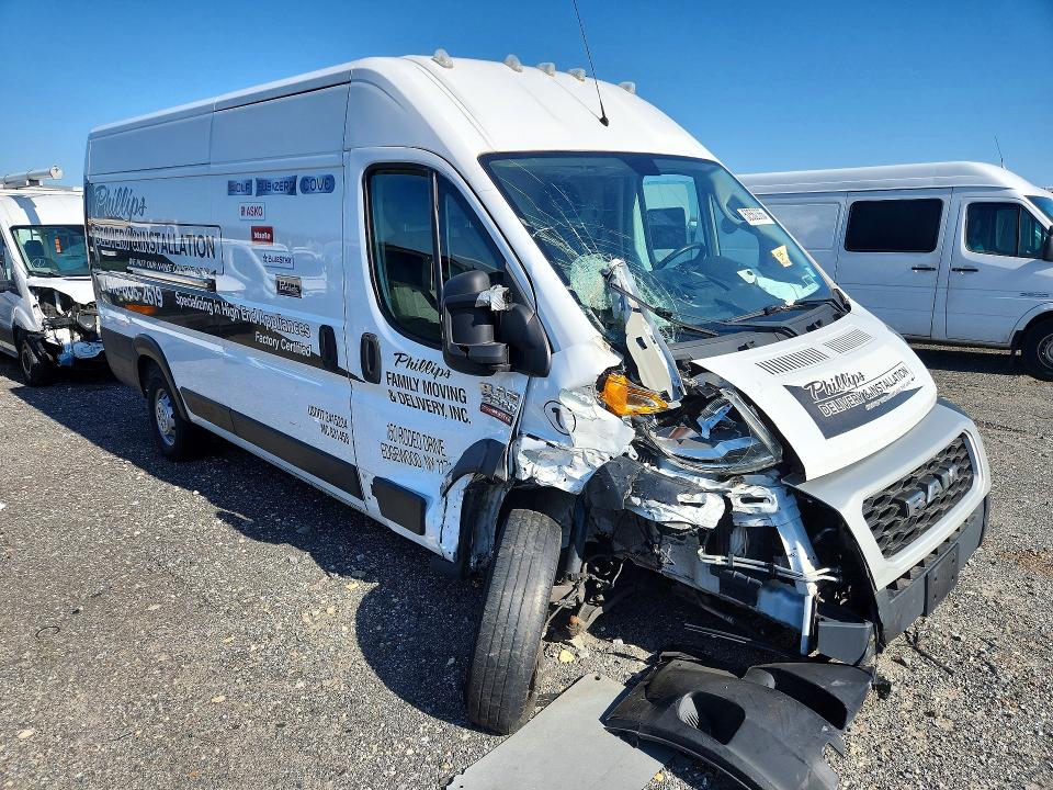 52562366 :رقم المزاد ، 3C6URVJG3KE519626 vin ، 2019 Ram Promaster 3500 مزاد بيع