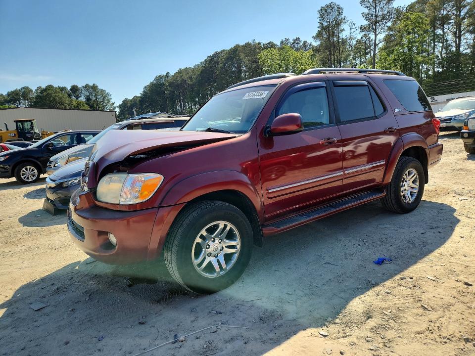 2006 Toyota Sequoia მანქანა იყიდება აუქციონზე, vin: 5TDBT44A66S261150, აუქციონის ნომერი: 54153336