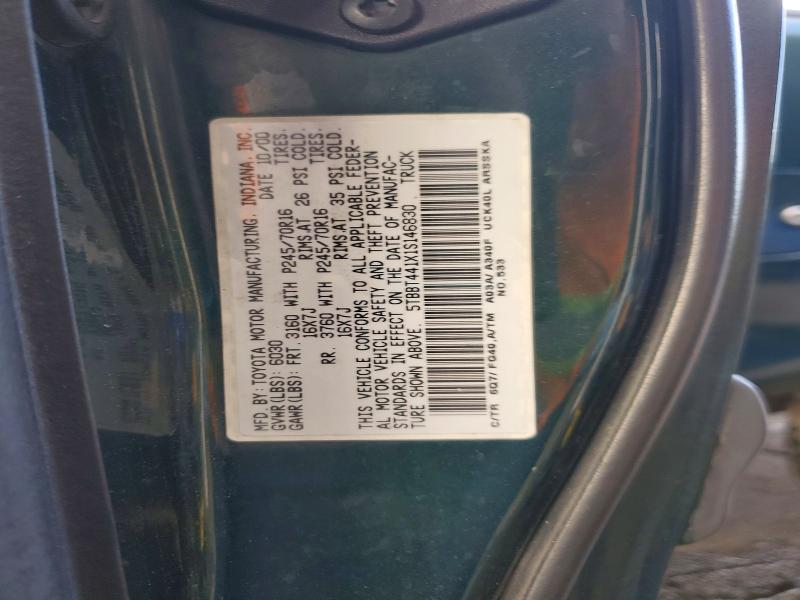 54095486 :رقم المزاد ، 5TBBT441X1S146830 vin ، 2001 Toyota Tundra مزاد بيع