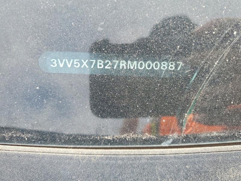 2024 Volkswagen Taos მანქანა იყიდება აუქციონზე, vin: 3VV5X7B27RM000887, აუქციონის ნომერი: 54234166