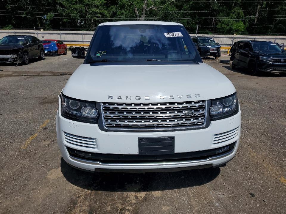 2016 Land Rover Range Rover მანქანა იყიდება აუქციონზე, vin: SALGS3EFXGA284161, აუქციონის ნომერი: 52895056