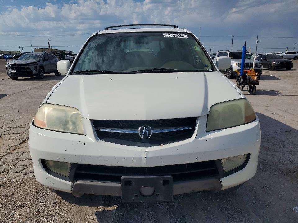53765836 :رقم المزاد ، 2HNYD18692H504979 vin ، 2002 Acura Mdx مزاد بيع