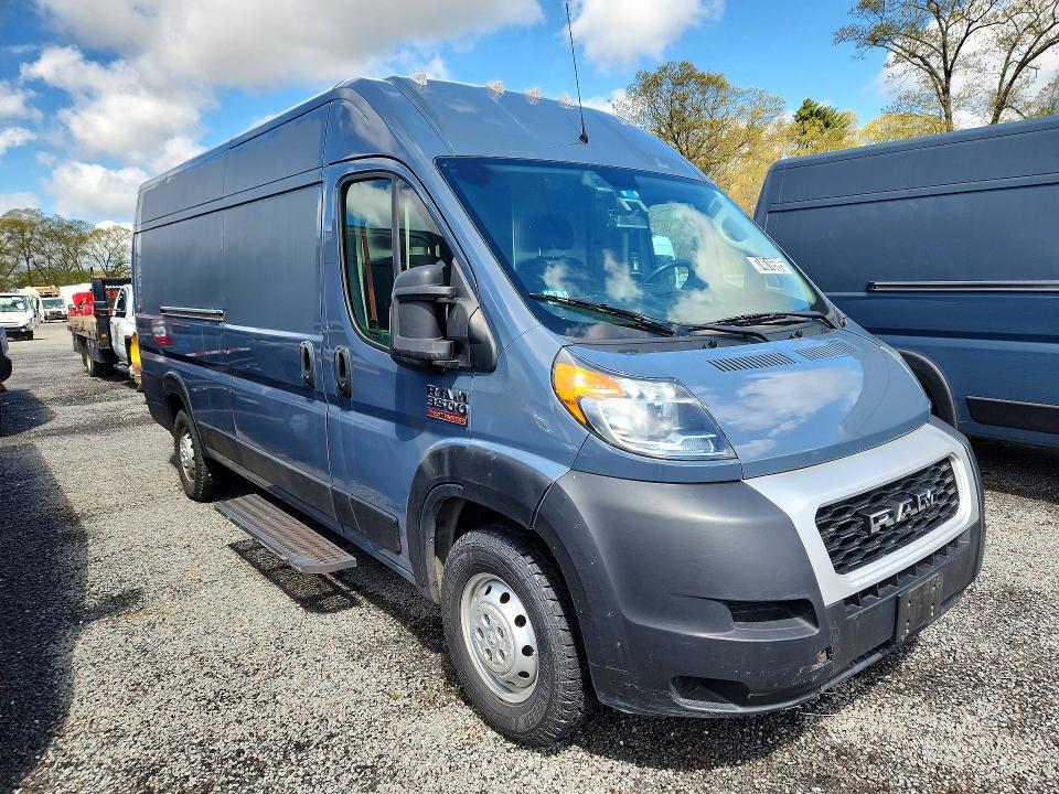 2020 Ram Promaster 3500 მანქანა იყიდება აუქციონზე, vin: 3C6URVJG1LE140772, აუქციონის ნომერი: 74616595