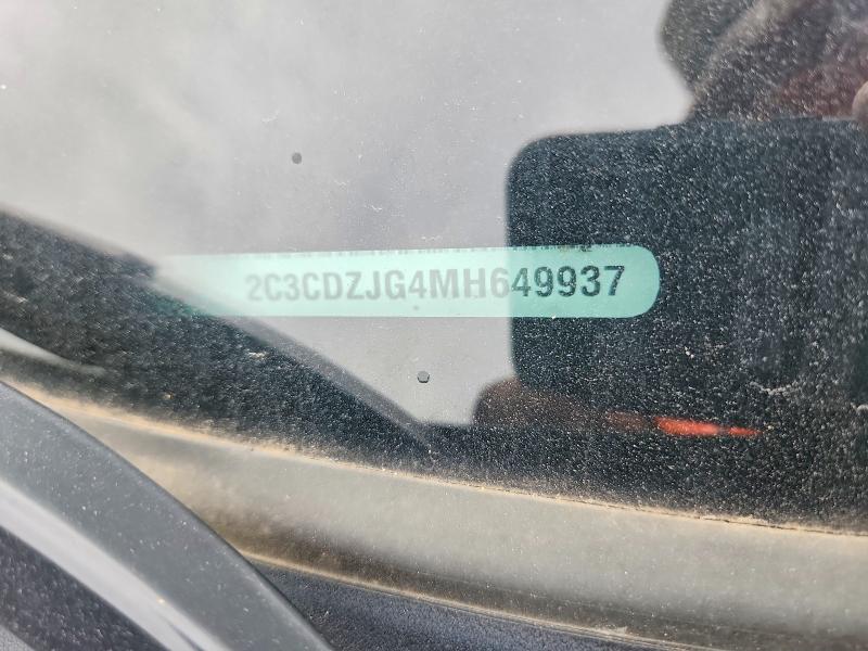 Продажа на аукционе авто 2021 Dodge Challenger, vin: 2C3CDZJG4MH649937, номер лота: 54584156