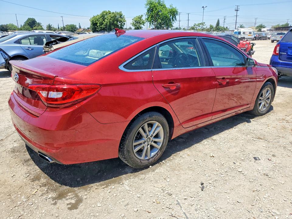 2015 Hyundai Sonata მანქანა იყიდება აუქციონზე, vin: 5NPE24AF9FH087127, აუქციონის ნომერი: 54336516