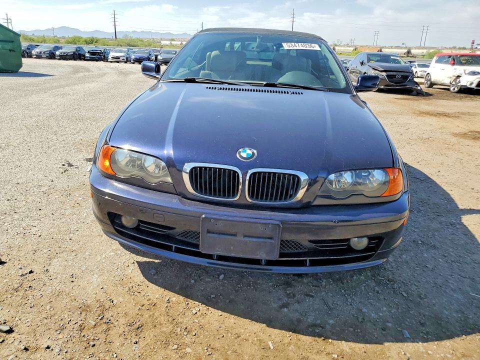 Продажа на аукционе авто 2001 Bmw 325, vin: WBABS33411JY50070, номер лота: 53474036