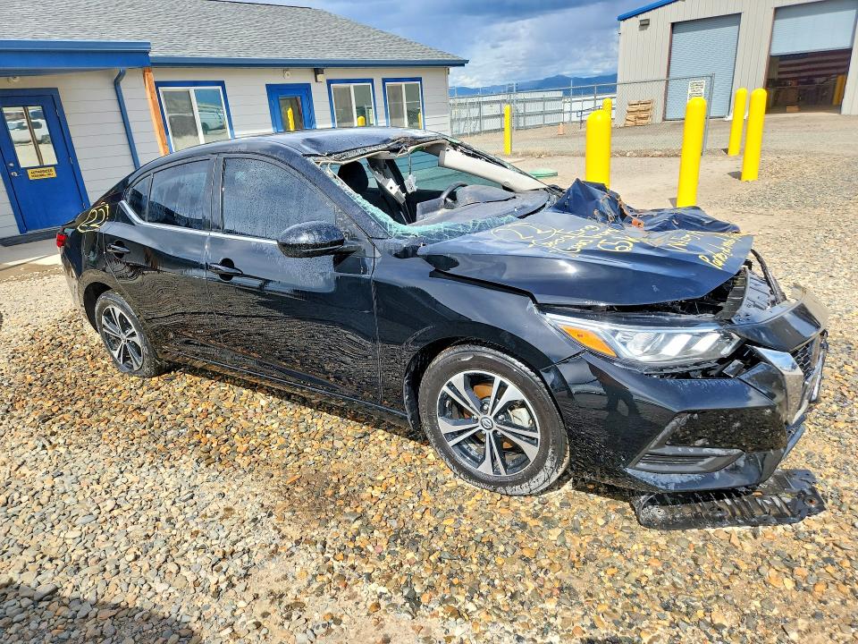 2022 Nissan Sentra მანქანა იყიდება აუქციონზე, vin: 3N1AB8CV3NY232340, აუქციონის ნომერი: 53762136