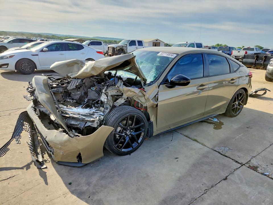 2025 Honda Civic მანქანა იყიდება აუქციონზე, vin: 19XFL2H82SE017433, აუქციონის ნომერი: 52719856