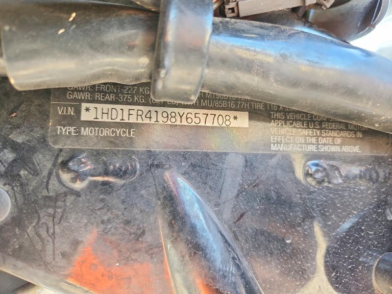 Aukcja sprzedaży 2008 Harley Davidson Flhrc, vin: 1HD1FR4198Y657708, numer aukcji: 54925606