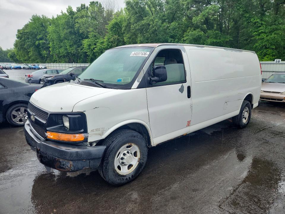 54597436 :رقم المزاد ، 1GCHG39U271153652 vin ، 2007 Chevrolet Express G3500 مزاد بيع