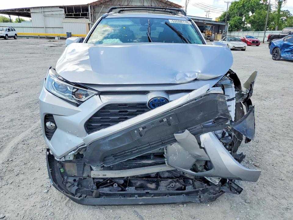 53598116 :رقم المزاد ، 4T3RWRFV1MU037007 vin ، 2021 Toyota Rav4 مزاد بيع