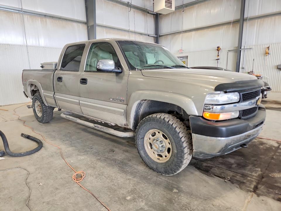 52611586 :رقم المزاد ، 1GCHK23192F177448 vin ، 2002 Chevrolet Silverado مزاد بيع