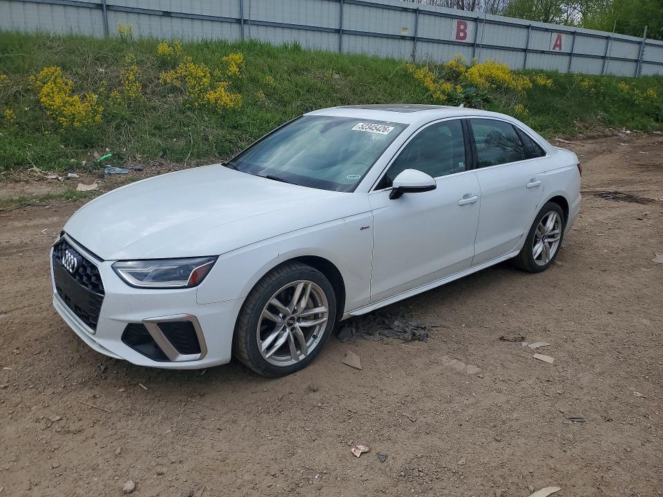 Продаж на аукціоні авто 2020 Audi A4, vin: WAUDNAF40LN012933, номер лоту: 52345426