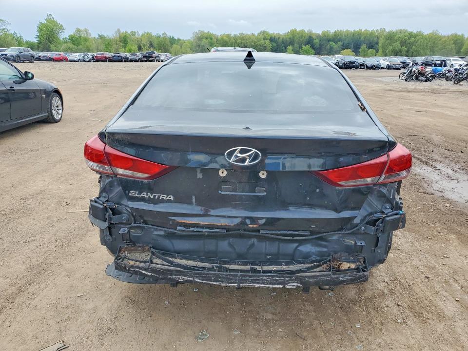 53164206 :رقم المزاد ، 5NPD84LF4JH231005 vin ، 2018 Hyundai Elantra مزاد بيع