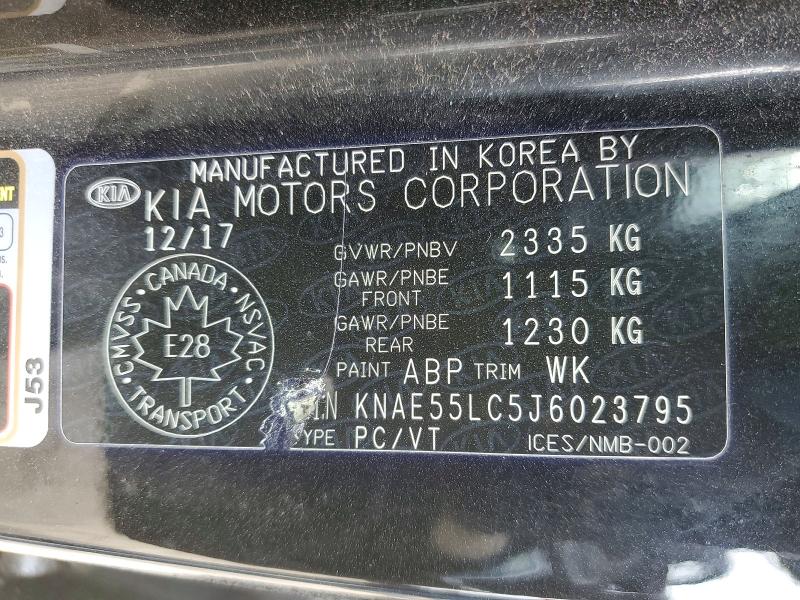 Aukcja sprzedaży 2018 Kia Stinger, vin: KNAE55LC5J6023795, numer aukcji: 54634646