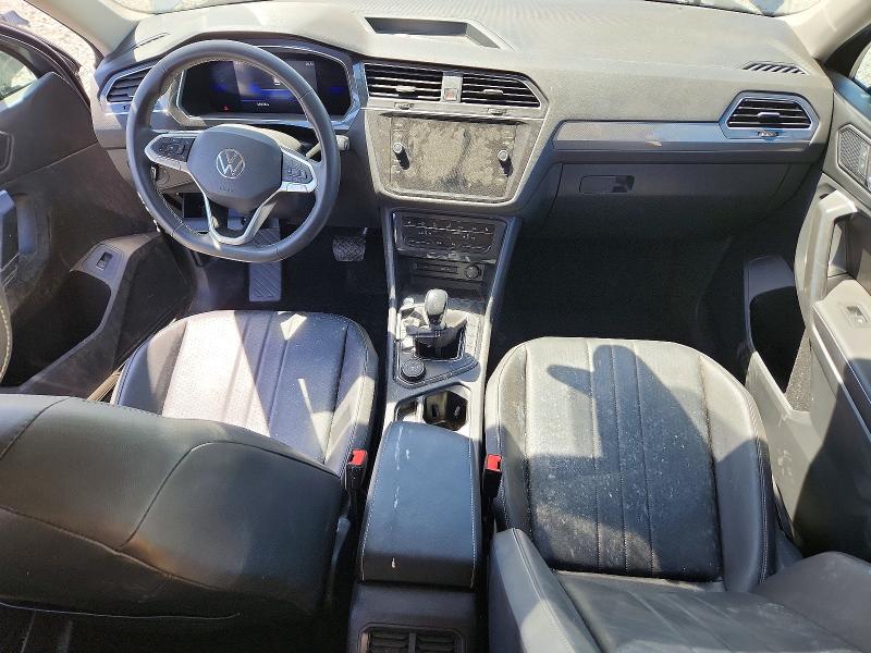 2022 Volkswagen Tiguan მანქანა იყიდება აუქციონზე, vin: 3VV2B7AX9NM046827, აუქციონის ნომერი: 51966156