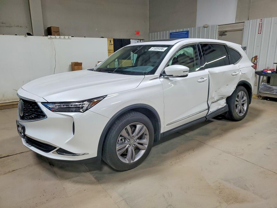 2024 Acura Mdx მანქანა იყიდება აუქციონზე, vin: 5J8YE1H35RL027605, აუქციონის ნომერი: 51689496