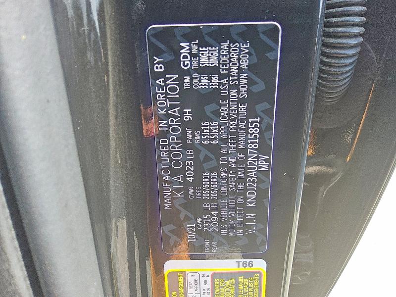 Продаж на аукціоні авто 2022 Kia Soul, vin: KNDJ23AU2N7815851, номер лоту: 46779496
